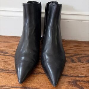 Cole Haan Black booties kitten heel 8.5